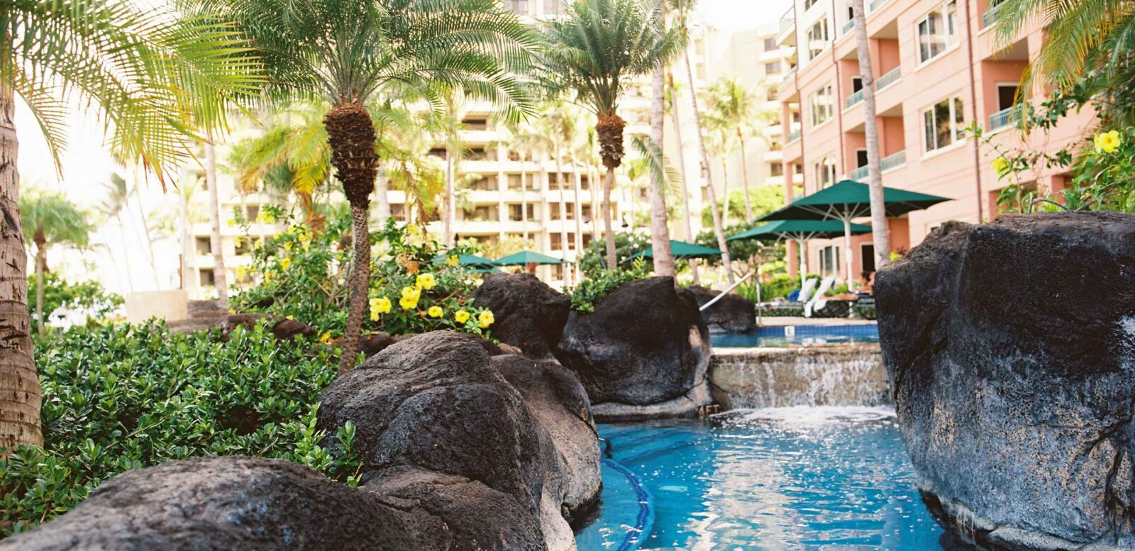 Beautiful vacation destination location