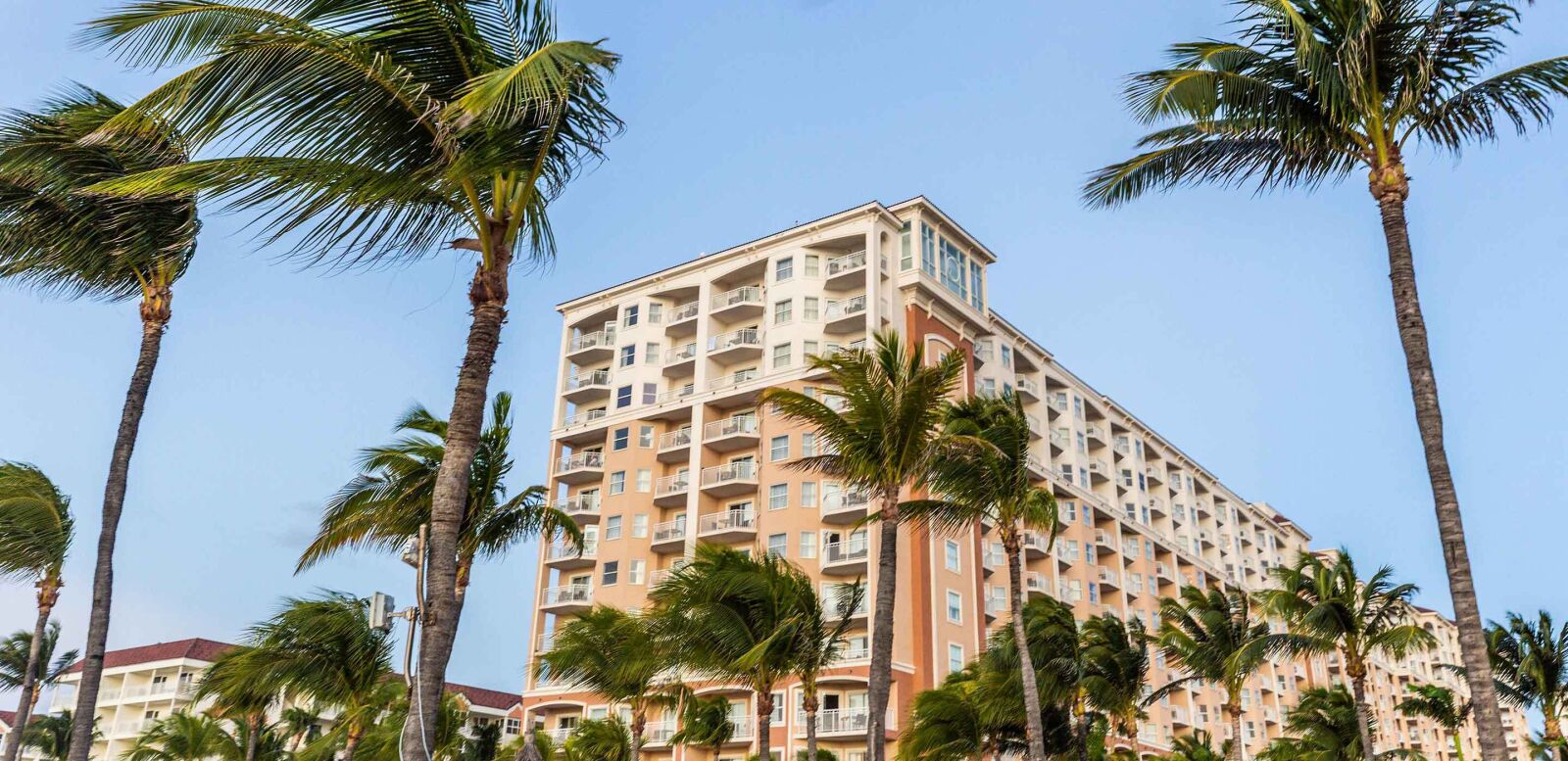 Beautiful vacation destination location