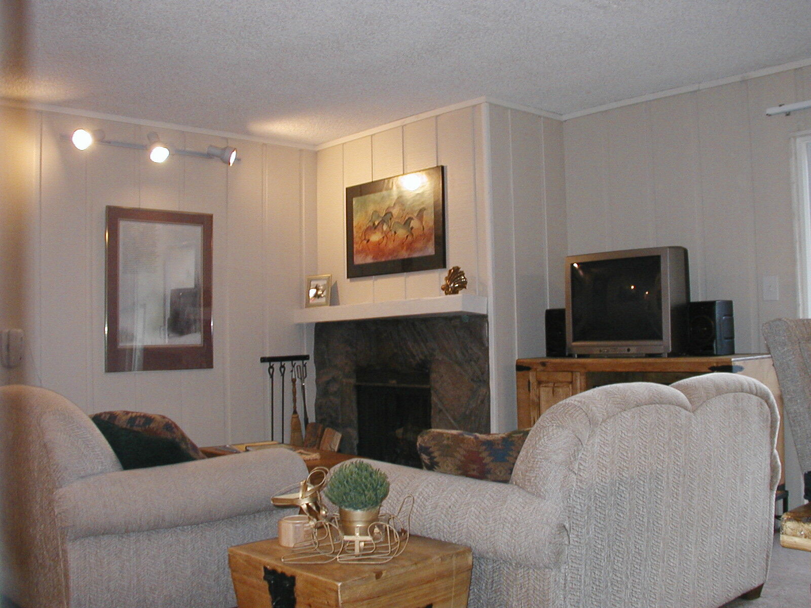 Blue River Condominiums - Unit Living Area