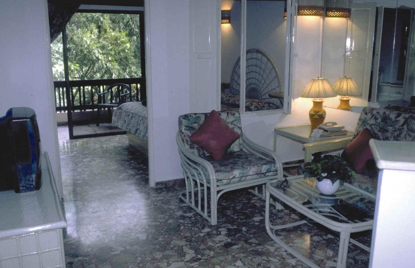 Living Room at the Fun Tropicale