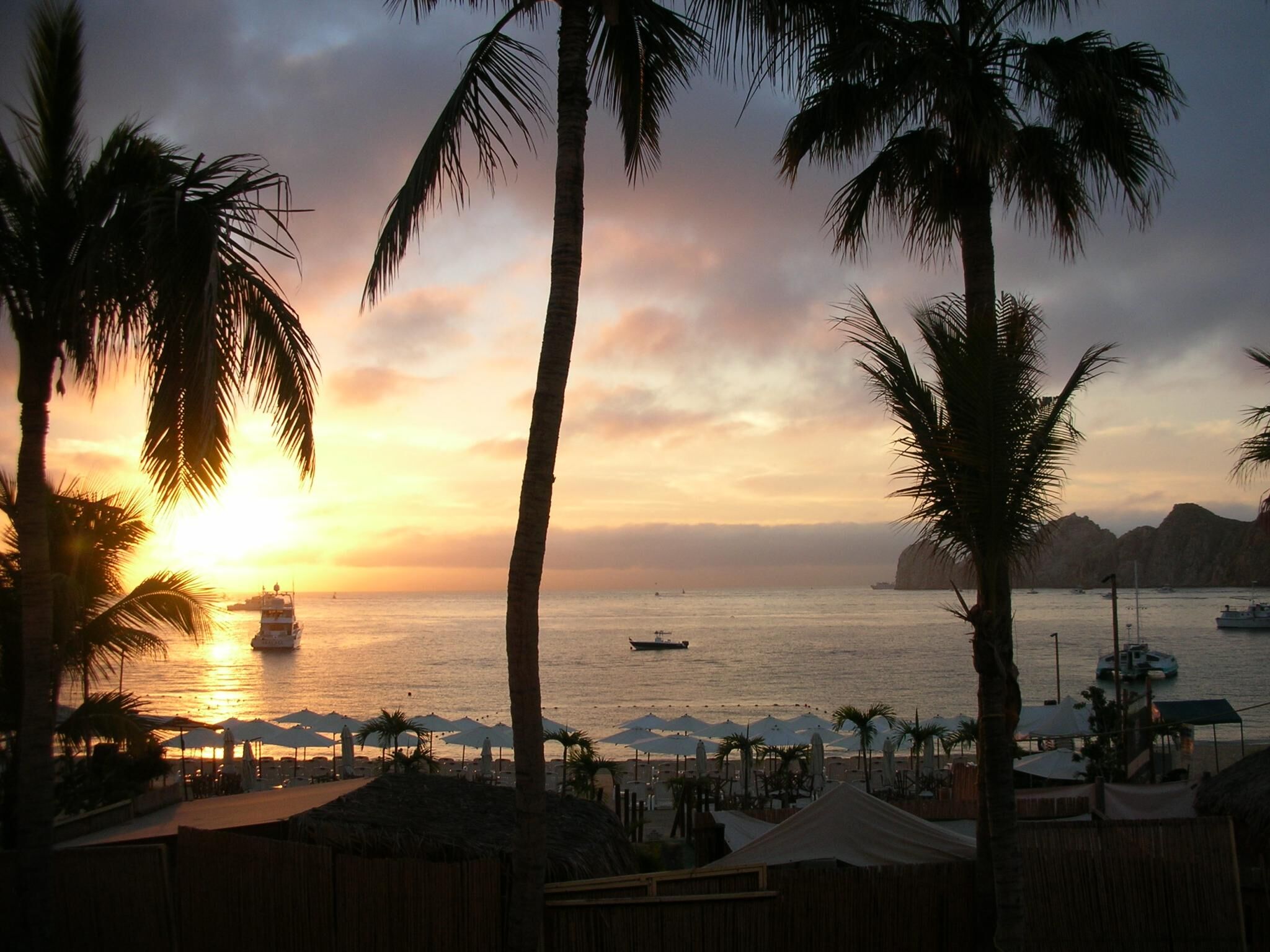 view from balcony