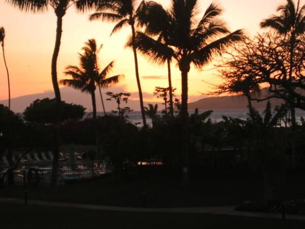 Maui Sunset - View From Lanai