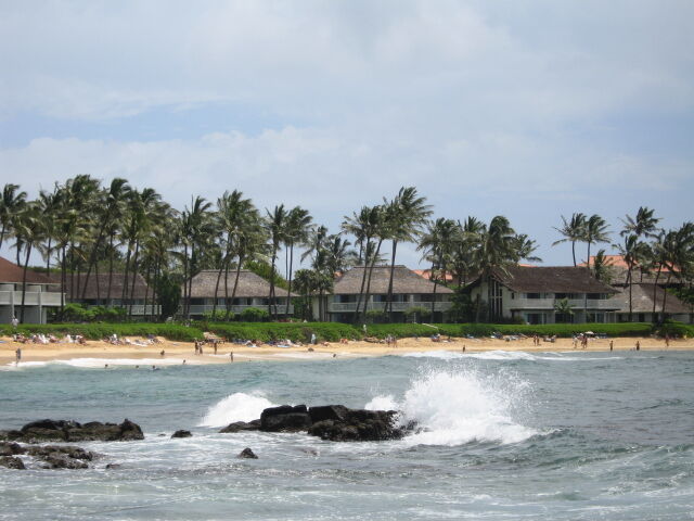 Outrigger Kiahuna Plantation - Beach