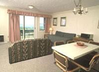 Steele Hill Resorts - Unit Living Area