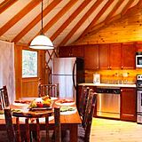 Bluegreen Shenandoah Crossing — Yurt Dining Area