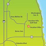 Vacation Villas — Area Map
