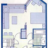 Residence Porte de Versailles — - Floor Plan of a Unit