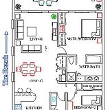 Morritt's Grand Resort — Unit Floor Plan