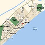 Ocean Villas Beach & Racquet Club — Area Map