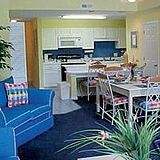 Ocean Palms Resort at Port Royal &mdash; - Unit Living & Dining Area