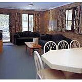 Kyneton Bushland Resort — - Unit Dining & Living Areas