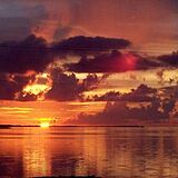 Caicos Beach Club Resort And Marina — Sunset at