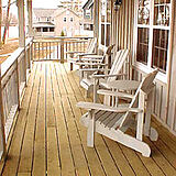 Tory's Landing — - Front porch