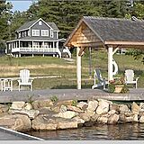 Tory's Landing — - View from main dock of a Severn unit