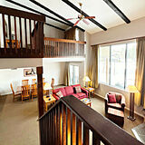 living room from above