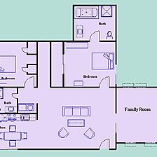 Cape Cod Holiday Estates — House Floor Plan