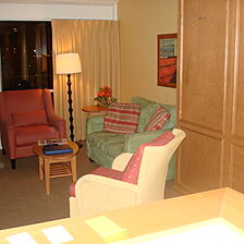 The Embarcadero — Living room with Wallbed
