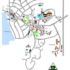 Split Rock Resort — resort map
