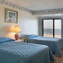 The Colony — Sample unit bedroom