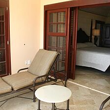Crane Beach Resort — Sample unit balcony