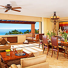 Zoetry Casa del Mar Los Cabos — Living and Dining Area