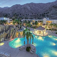 Palm Canyon Resort and Spa — Resort Night View