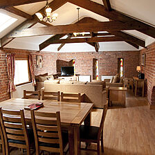 Kiltannon Home Farm — Dining and Living Area