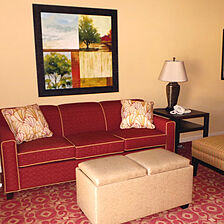Berkshire Mountain Lodge — Living Area
