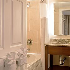 Coronado Beach Resort — Sample Bathroom