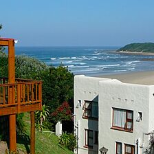 Xanadu Holiday Chalets — Deck View