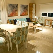 Presidential Suites by Lifestyle Holidays Vacation Resort — Dining and Living Area