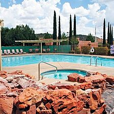 Sedona Pines Resort — Pool Area