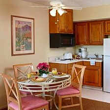 The Plaza Resort & Spa — Dining Area and Kitchen
