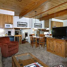 The Prospector at Aspen &mdash; Living Area