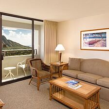 Aston Waikiki Sunset &mdash; Living Area