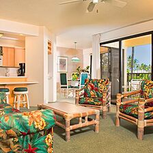Kauai Beach Villas &mdash; Living Area