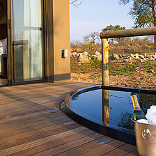 Mjejane Bush Camp — Deck and Plunge Pool