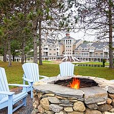 Holiday Inn Club Vacations at Ascutney Mountain Resort — Firepit