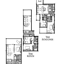 Seawatch On-the-Beach Resort — Sample unit floorplans