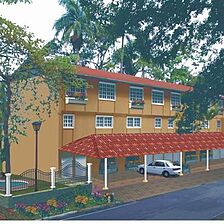 Panama Vacation Quarters — Artist's rendering ofrenovations