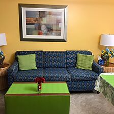 Surf Rider Resort — Living Area