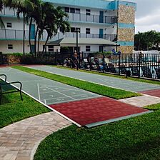 Surf Rider Resort — Shuffleboard Court