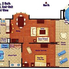 Crane Beach Resort — - Unit Floor Plan