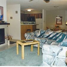 Mustang Island Beach Club — - Unit Living Area