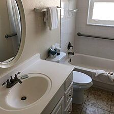 Camelot by the Sea — Bathroom