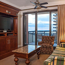 Emerald Grande at HarborWalk Village — Sample unit living area