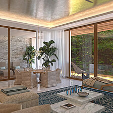 The Estates at Vidanta Nuevo Vallarta — Living Area