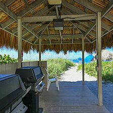 Veranda Beach Club — Shared bbq area