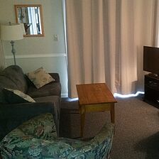 Ocean Villas II &mdash; Living Area