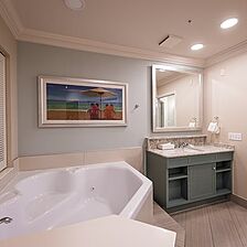 Disney's Old Key West Resort — Sample unit bathroom